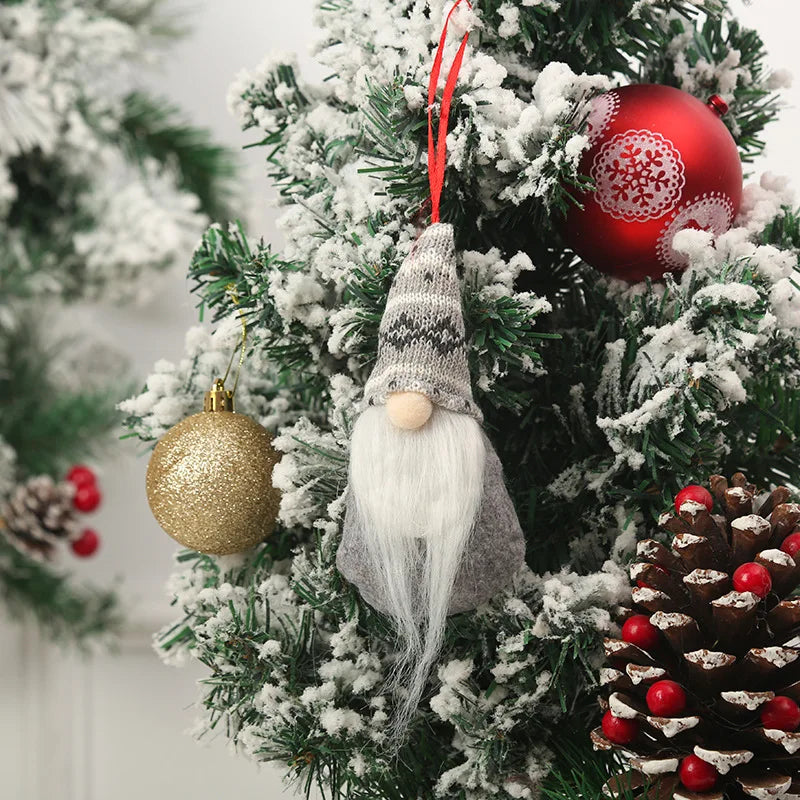 Navidad 2025 New Year 2024 Gifts Christmas Santa Faceless Gnomes Dolls Christmas Decorations for Home Xmas Tree Decor Ornaments
