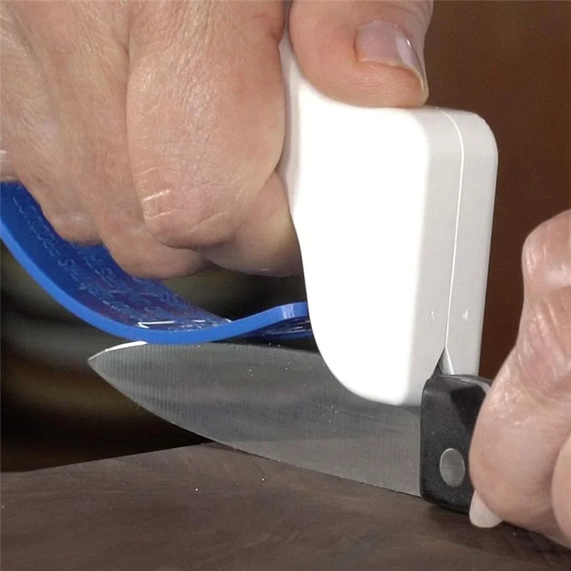 ABKO-2Pack Kitchen Knifes Sharpener Handheld Carbide Tipped Blade Sharpener Sharpens Knives & Scissors