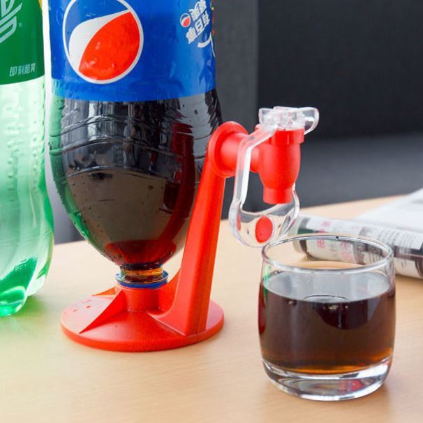 Water Jug Soda Beverage Dispenser Bottle Coke Upside Down Drinking Water Distributeur Gadget Party