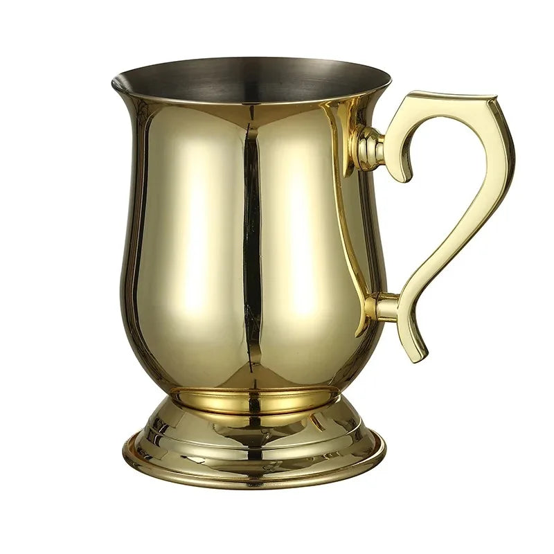 340ml Moscow Mule Mug Copper Plated Mug Blue Blazer Mugs Cocktail Mug
