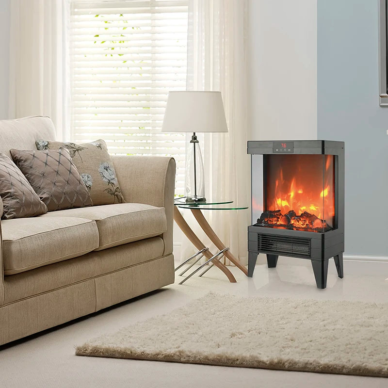 Fireplace Electric Dancing Flames Freestanding Fireplace Home Heaters