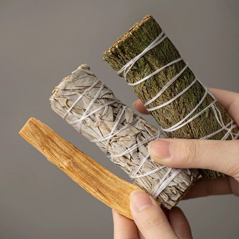 Mount Fuji Glazed Incense Fireplace - Large Kiln-Fired Ceramic Burner for Palo Santo Sage Cedar, Spiritual Meditation Home