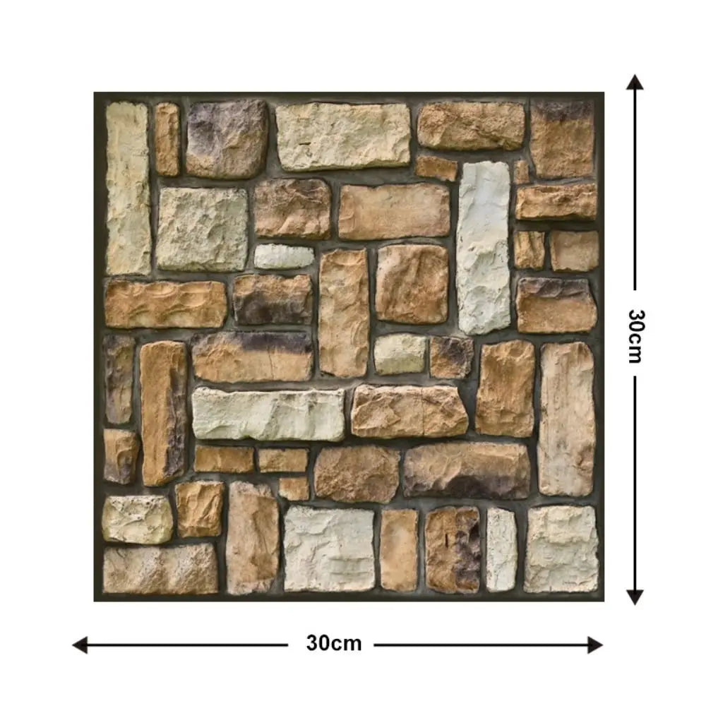 Waterproof Bedroom Brick Design Wallboard Renovation Background Wallpaper 3D Wallpaper For Wall Decoration Wall Decal