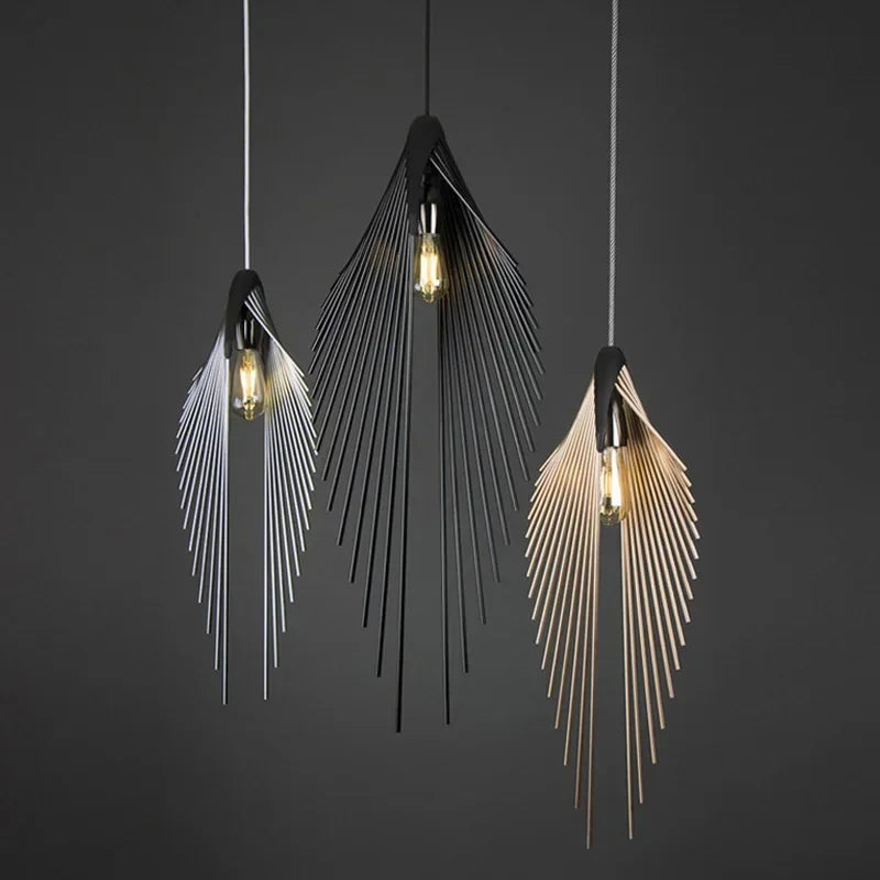Ceiling Chandeliers 2024 New Trend Hanging Lamps LED Lights Fixture Lustres Modern Industrial Decorative Lamps Free Shipping