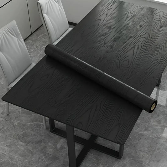 1pc 15.75inX118.11in DIY Self Adhesive Waterproof PVC Wallpaper Renovation Cabinets Furniture Wall Sticker Home Decor Sticky