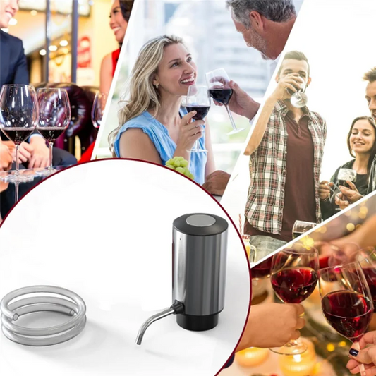 VELIF-Wine Aerator Electric Wine Decanter Automatic Wine Aerator, Wine Dispenser With USB For Wine Enthusiasts And Own Use
