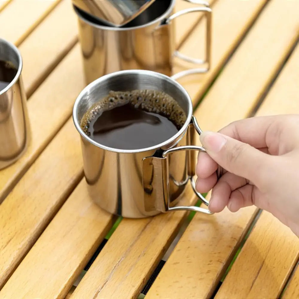 Mugs Travel Cookware Outdoor Kitchen Equipment Tourist Mug Outdoor Tableware Picnic Utensils Drinking Water Cup Camping Cup