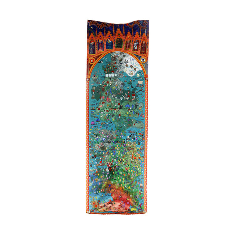 New Home Map Decoration Flag