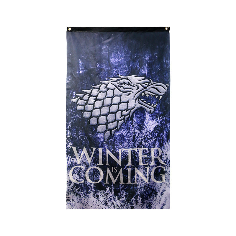 New Home Map Decoration Flag